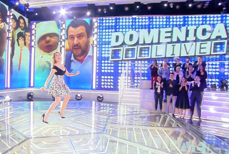 Barbara D'Urso a Domenica Live