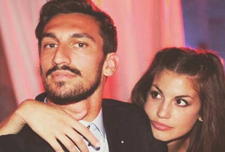 Francesca Fioretti e Davide Astori