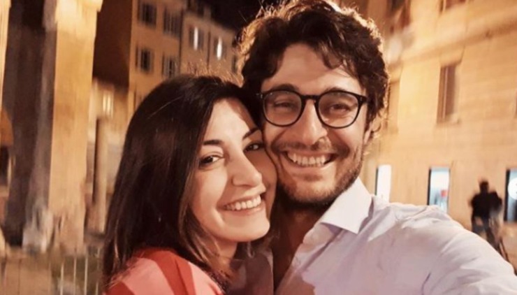 Antonella Liuzzi e Lino Guanciale