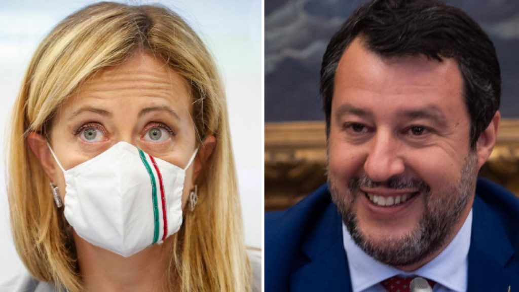Salvini: “Meloni in crescita? La Lega guida la coalizione”. I sondaggi sui leader