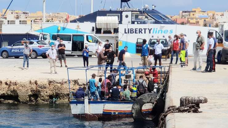 lampedusa migranti