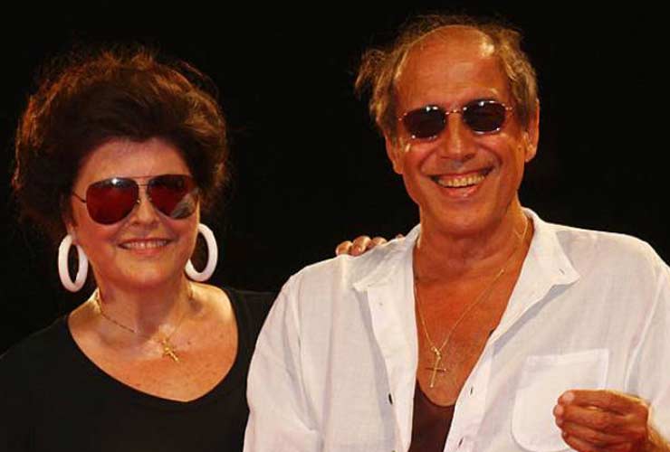 Adriano Celentano e Claudia Mori