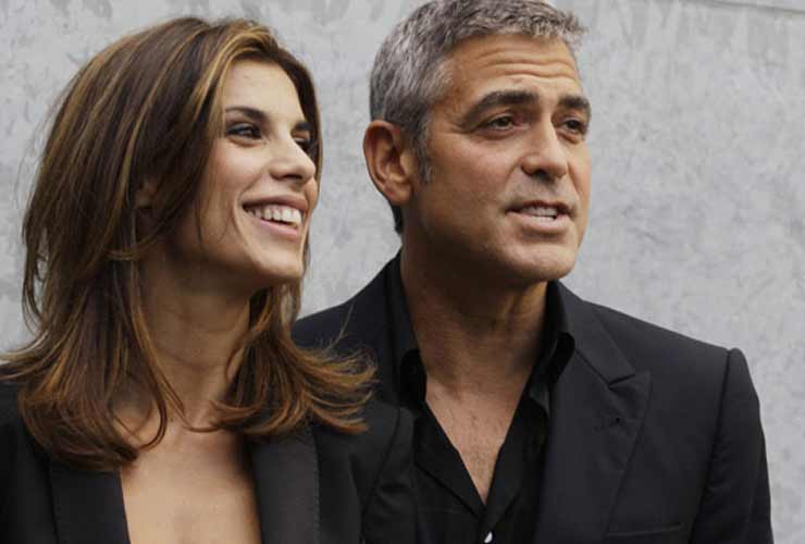 Elisabetta Canalis e George Clooney