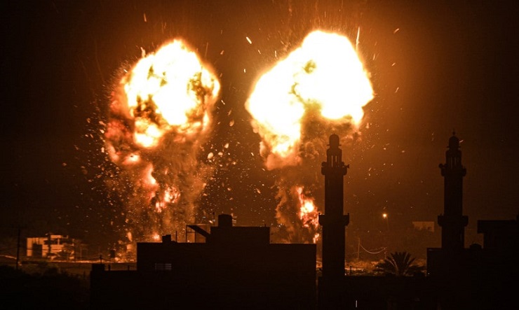 palloni incendiari gaza