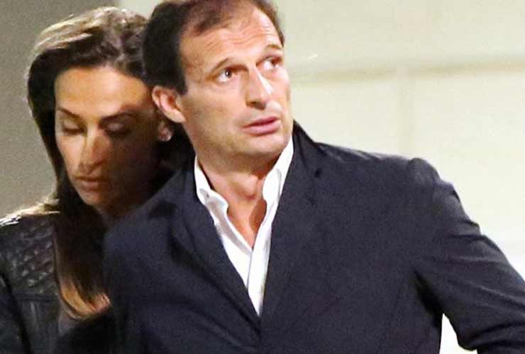 Gloria Patrizi e Massimiliano Allegri