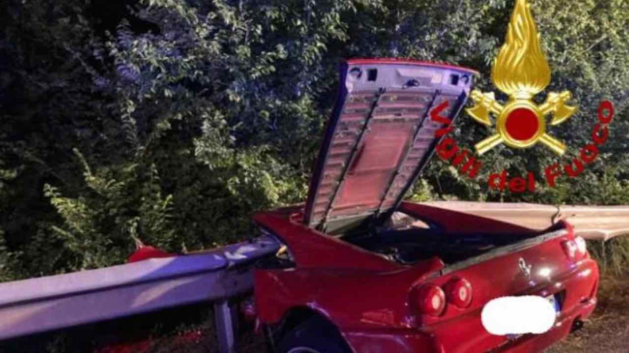 ferrari guardrail