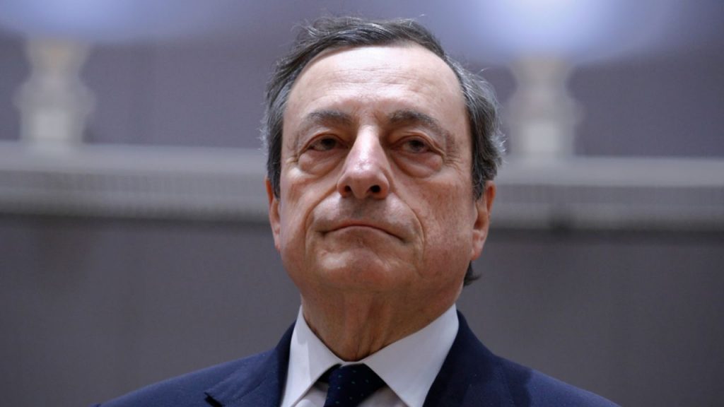 Draghi: “Economia in miglioramento, ripresa sarà sostenuta. Attenti ai rischi”