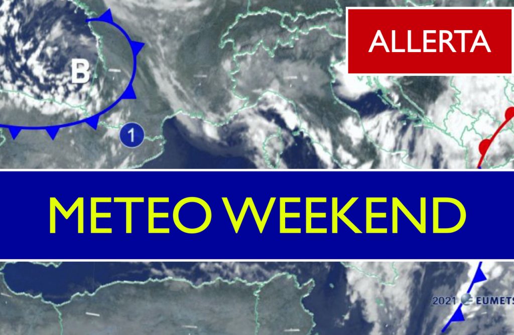 METEO: weekend instabile, Sabato e Domenica le zone a rischio | VIDEO