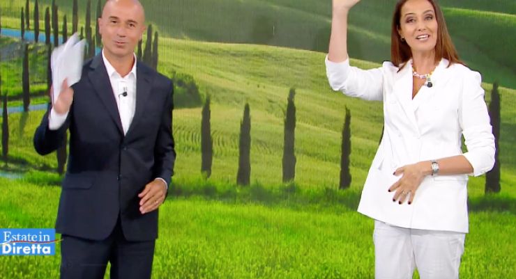 Roberta Di Capua con Gianluca Semprini - Meteoweek