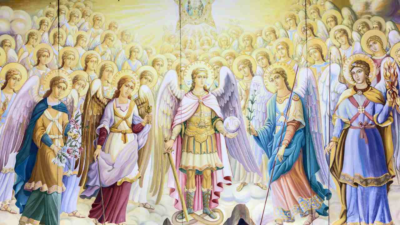 San Michele Arcangelo e angeli