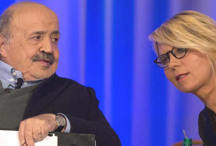 Maurizio Costanzo e Maria De Filippi