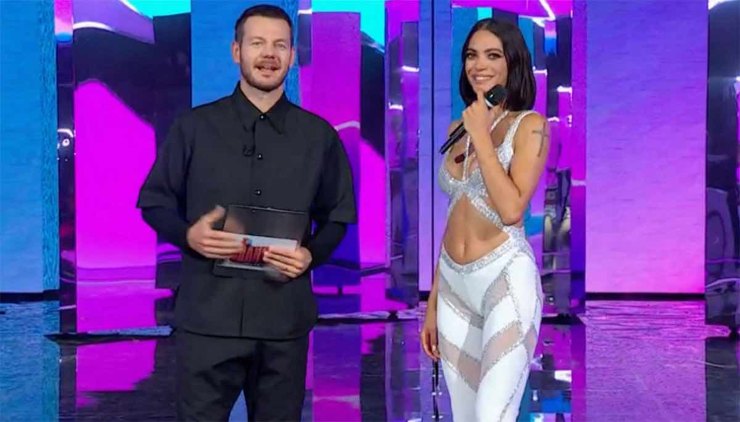 Elodie e Alessandro Cattelan