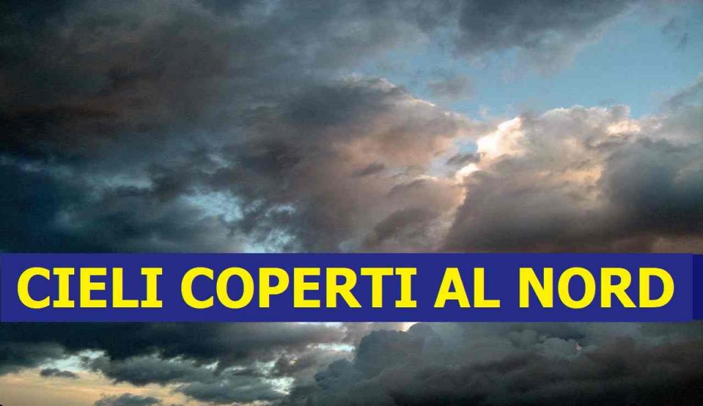 Previsioni Meteo OGGI sabato 30 ottobre | coperto al nord