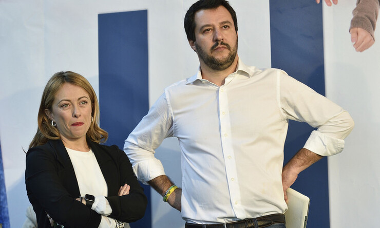 La Meloni crolla nelle intenzioni di voto, anche Salvini non brilla 24.12.21 740p - meteoweek.com