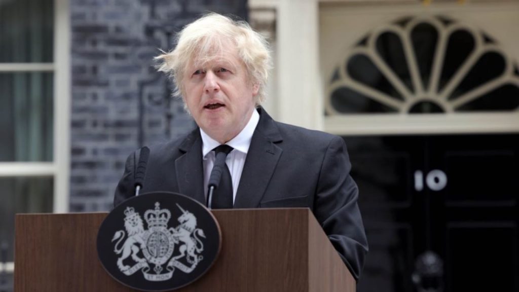 Boris Johnson Inghilterra