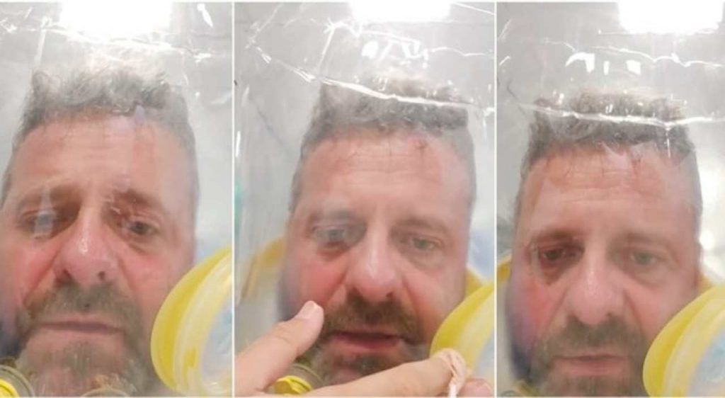 Marco Marchesin, No vax malato di Covid lancia un appello: “Non fate come me”