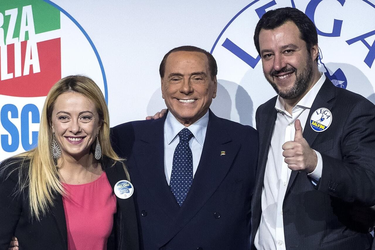 Berlusconi al Quirinale, Salvini Centrodestra compatto e convinto 13.01.22 1280p - meteoweek.com