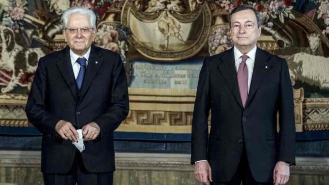 Mattarella e Draghi, possibile staffetta al Quirinale