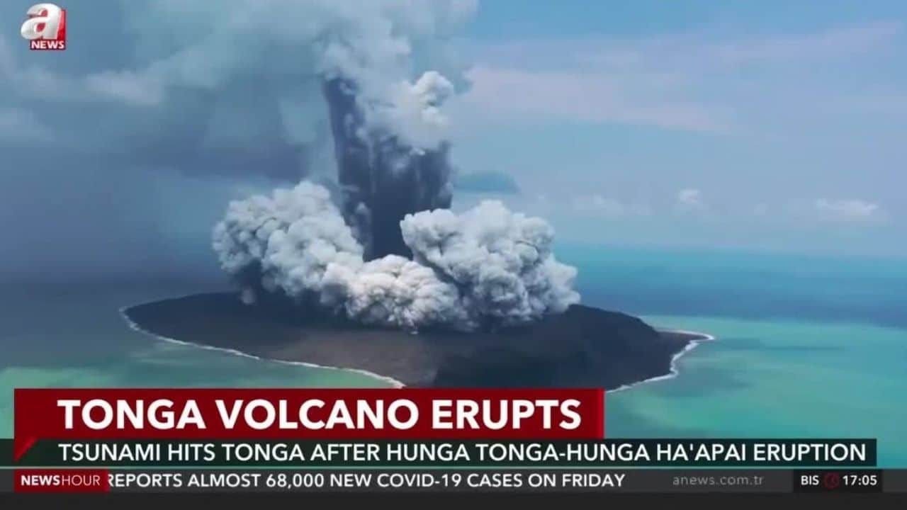 eruzione vulcano tonga - meteoweek
