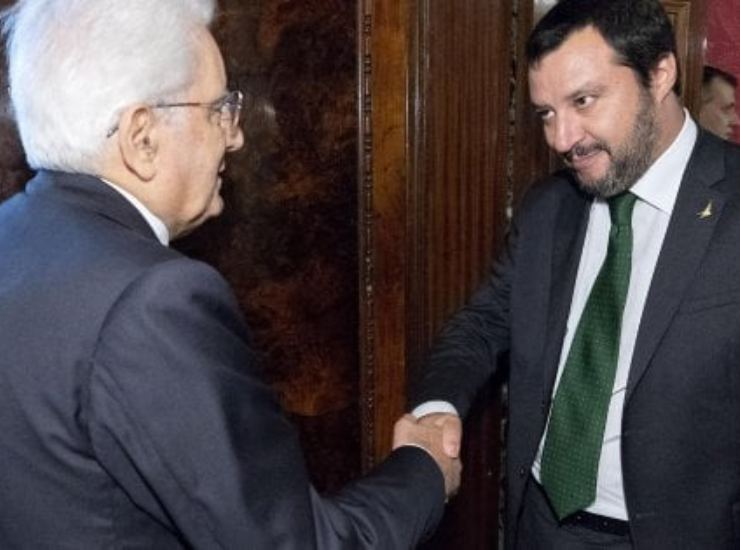 Mattarella e Salvini