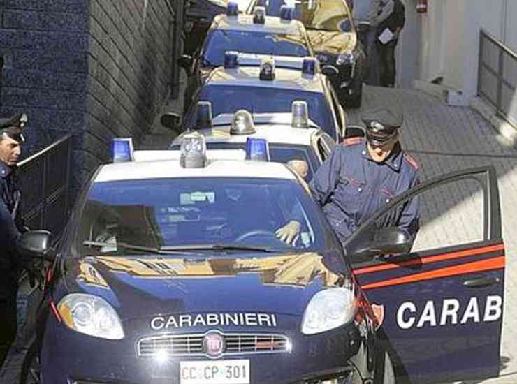 Carabinieri in azione