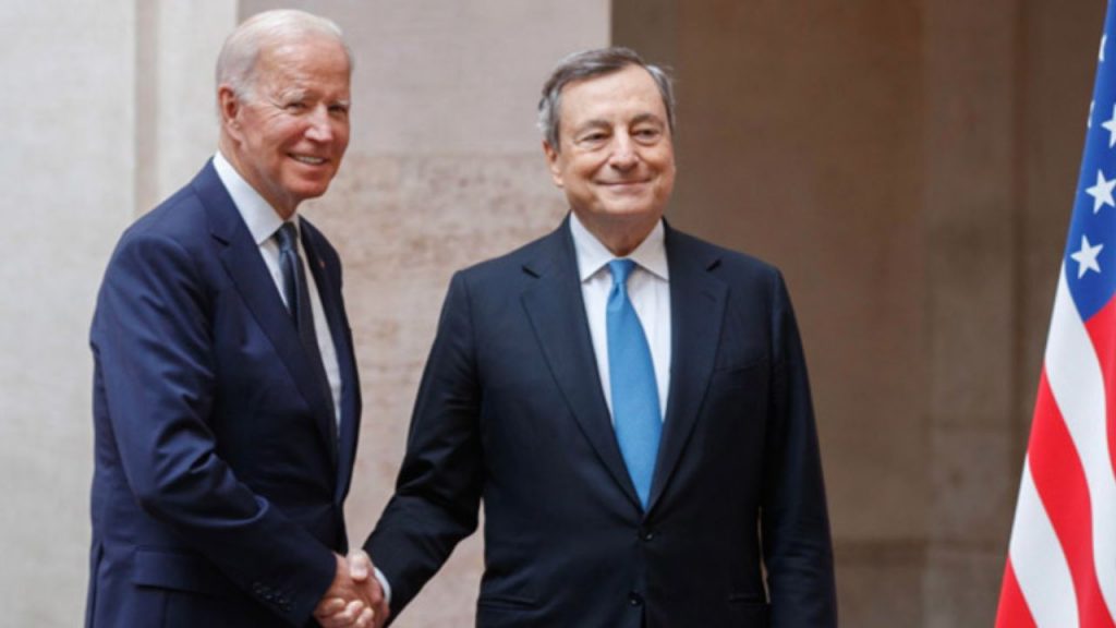 Incontro Draghi e Biden, i punti affrontati dai leader: “Mosca non è più un Golia invincibile”
