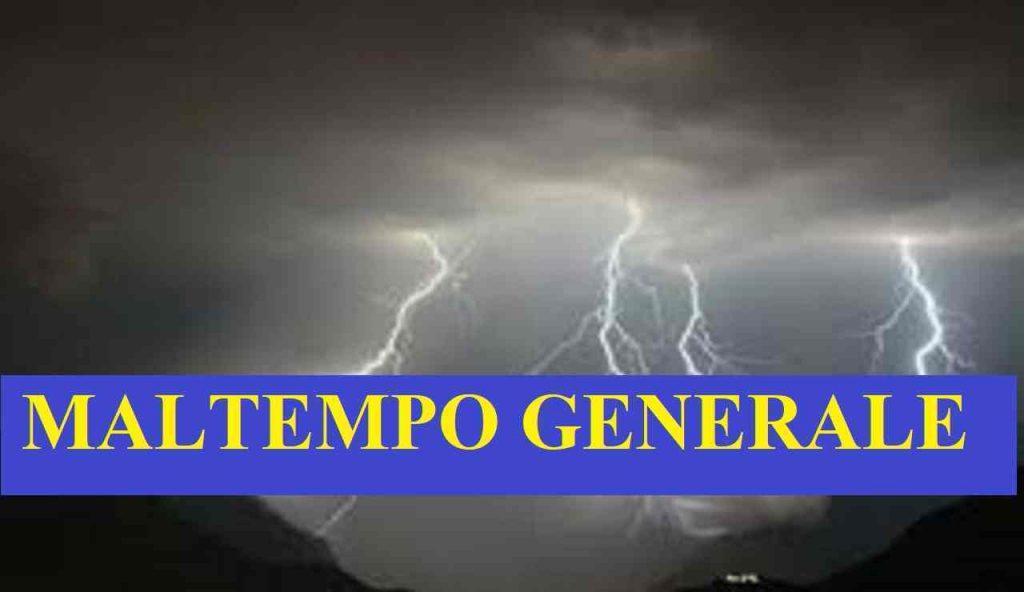 Meteo OGGI venerdì 6 maggio | maltempo generale