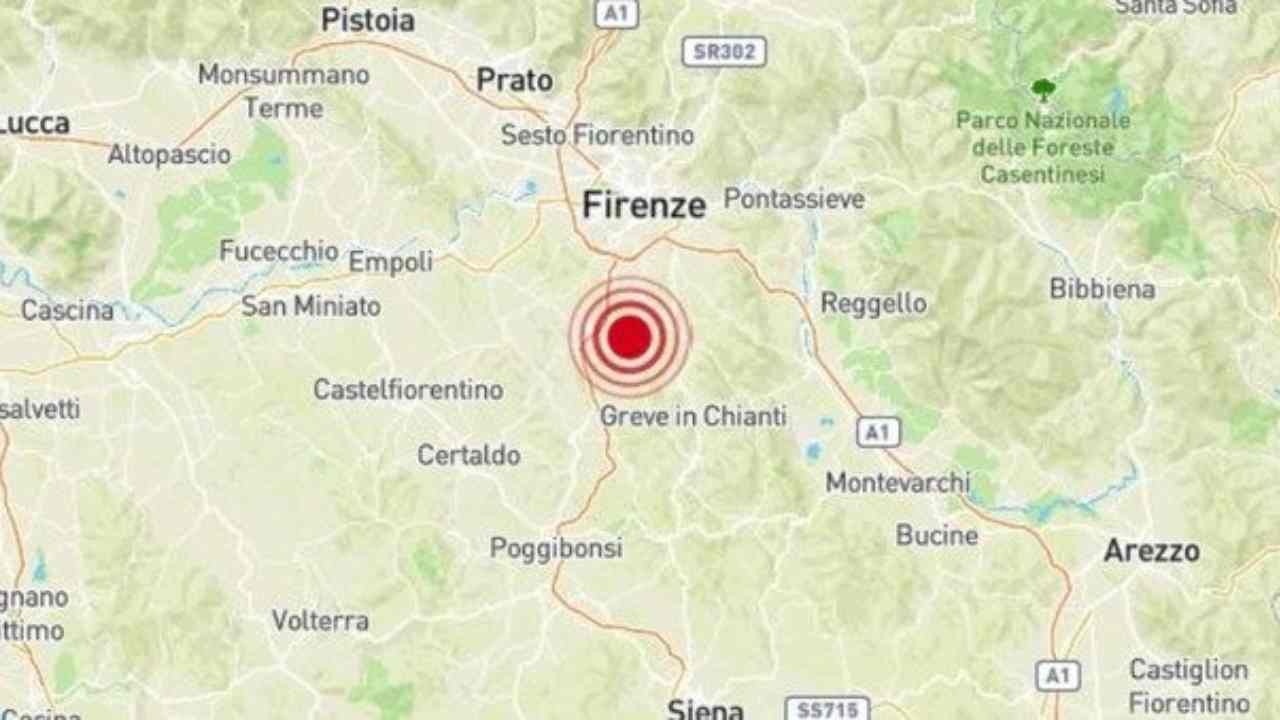 Terremoto a Firenze