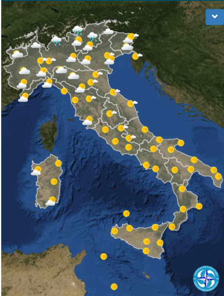 Meteo 11 giugno