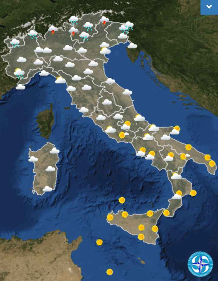 Meteo 3 giugno 2023 - Meteoweek