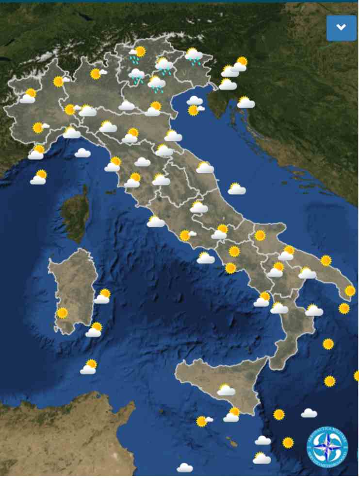Previsioni del tempo