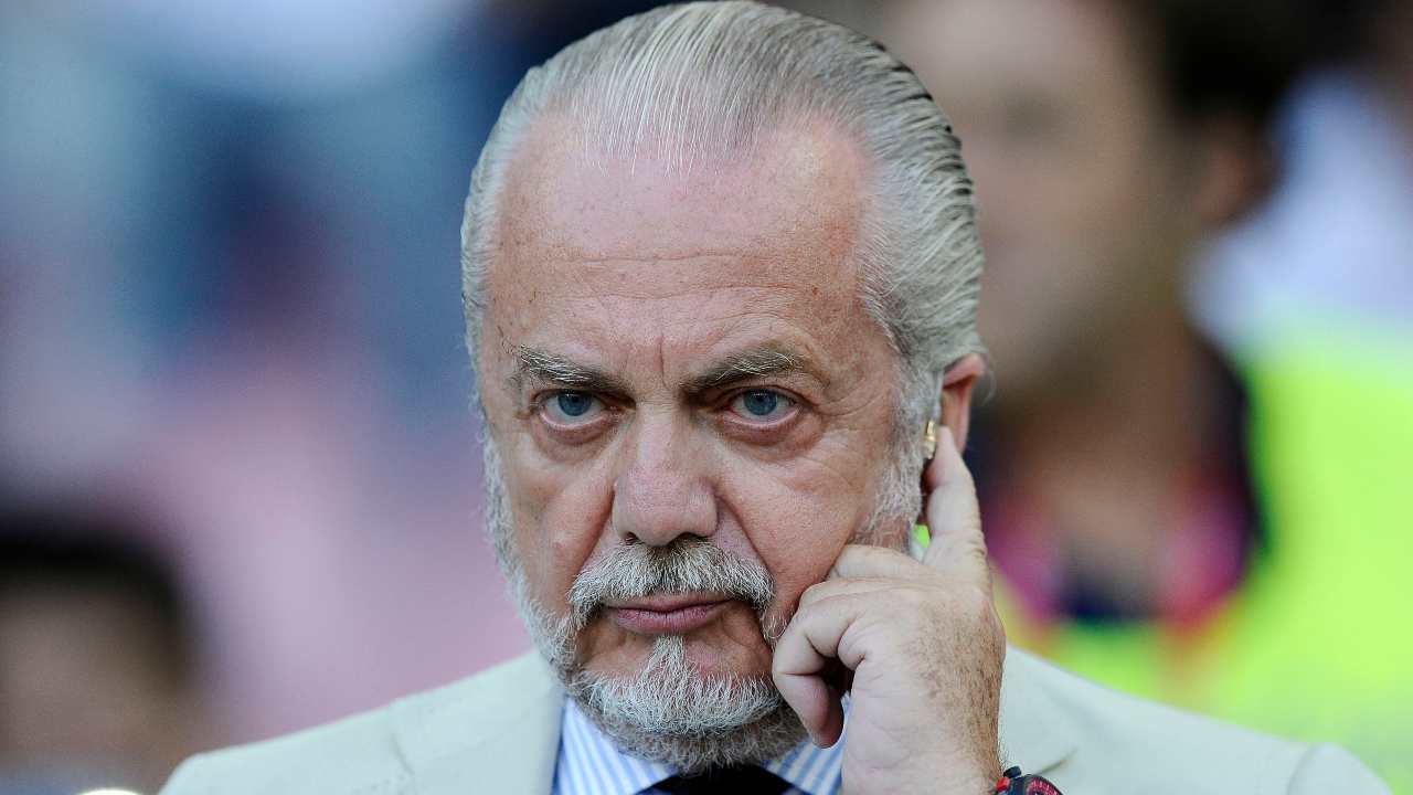 Aurelio De Laurentiis, presidente del Napoli (credit: Giornale di Sicilia)