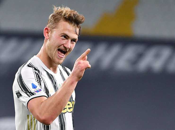 De Ligt con la maglia della Juventus - credits: Ansa Foto. Meteoweek