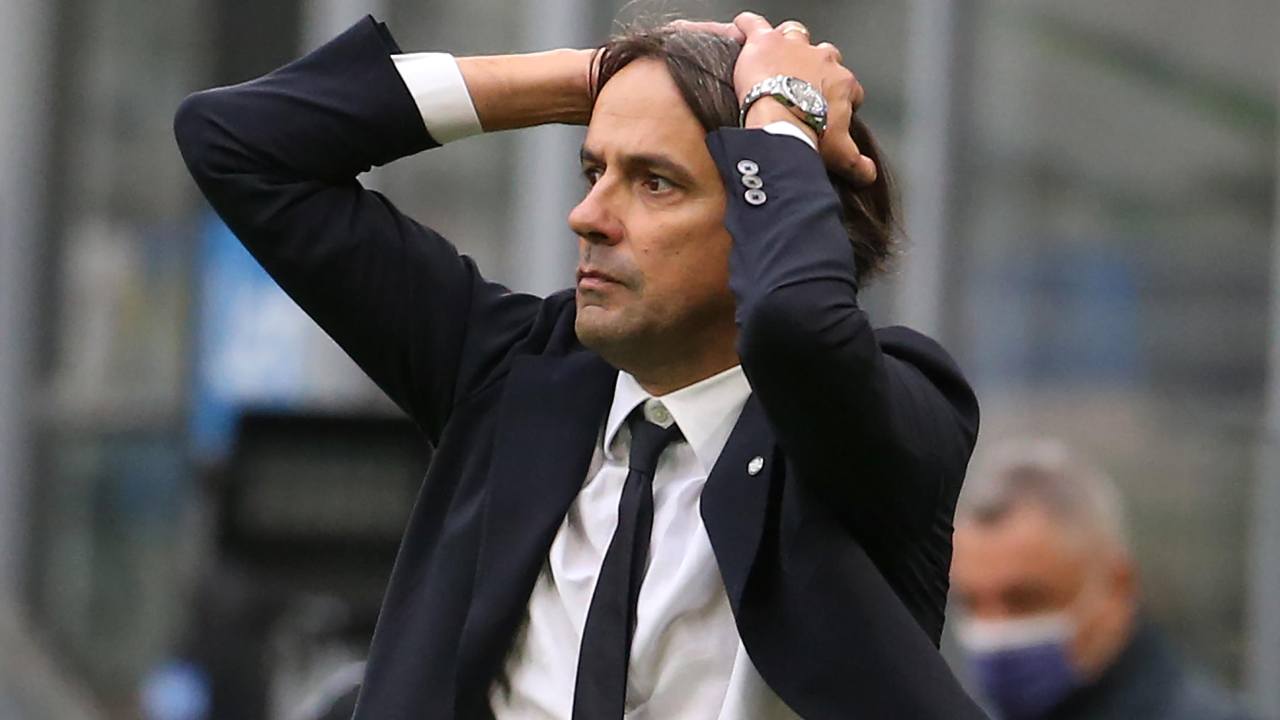 Simone Inzaghi, allenatore dell'Inter (credit: Ansa)