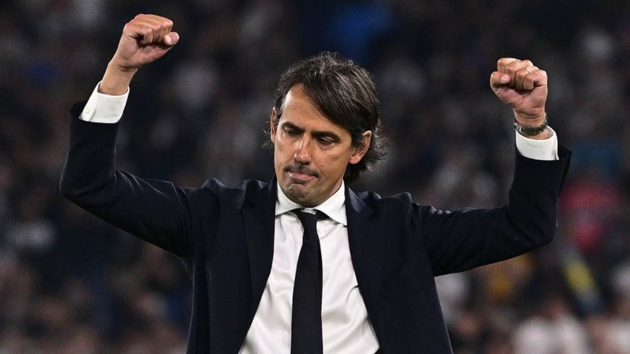 Simone Inzaghi, allenatore dell'Inter (credit: Ansa)