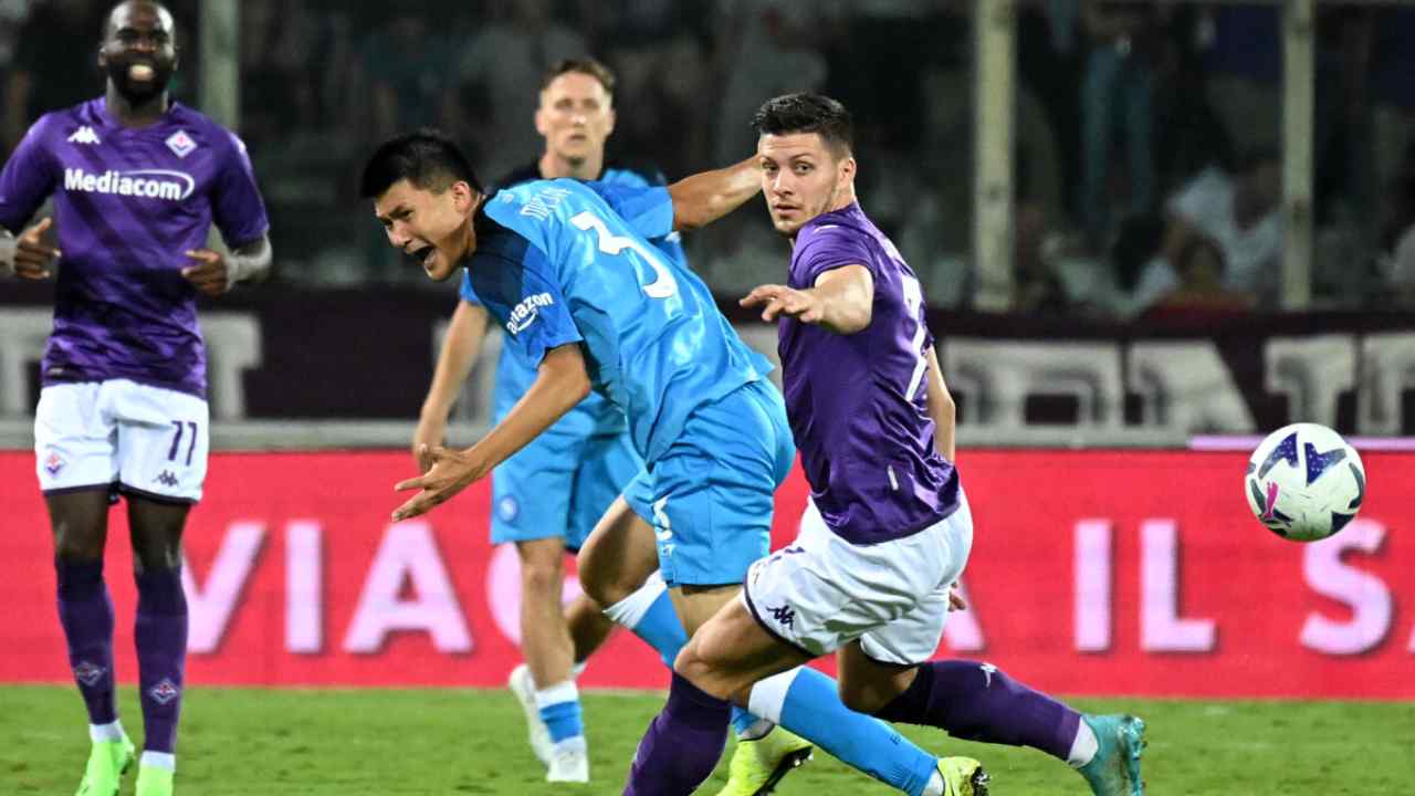 Un'immagine del match tra Fiorentina e Napoli [Credit: web] - Meteoweek