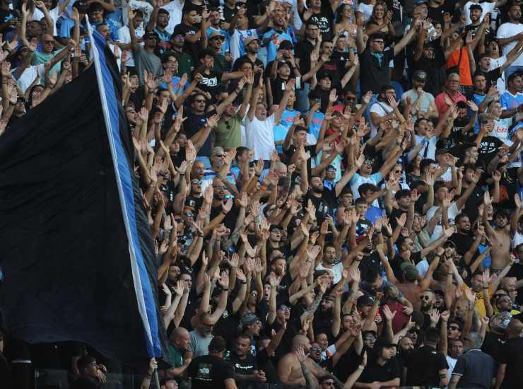 Tifosi del Napoli (Credit Foto Ansa)