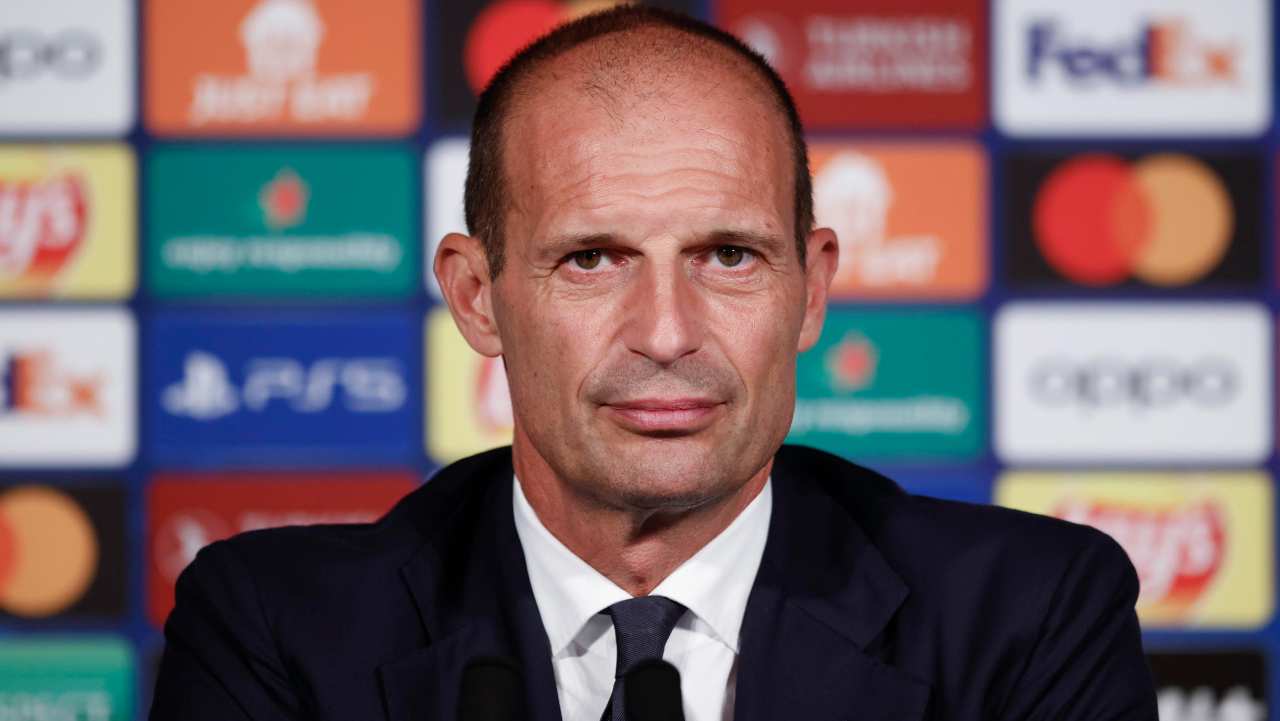 Massimiliano Allegri, allenatore della Juventus (credit: Ansa) 26092022 Meteoweek.com