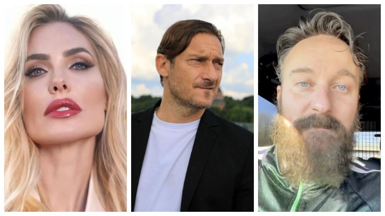 Ilary Blasi, Francesco Facchinetti, Francesco Totti - Meteoweek.com