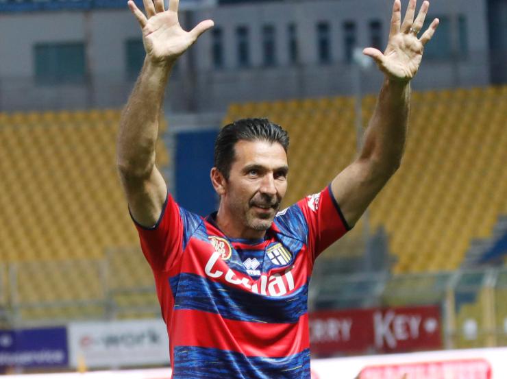 Gianluigi Buffon, portiere del Parma (credit: Ansa) 23092022 Meteoweek.com