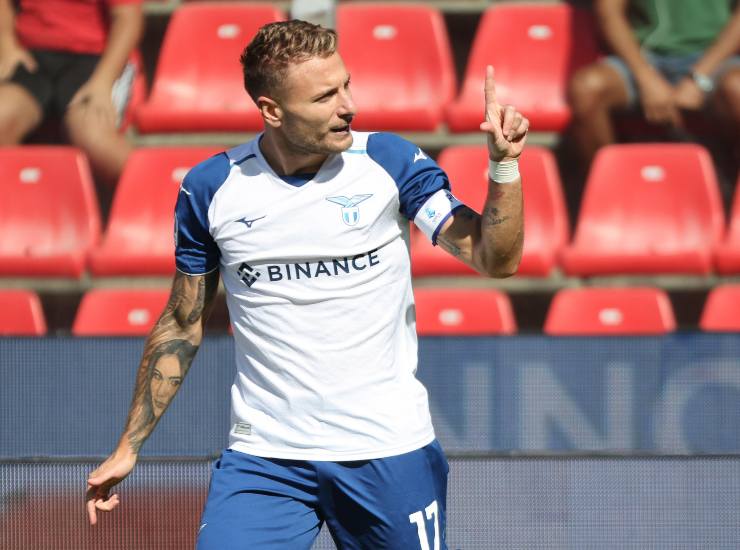 Ciro Immobile attaccante della Lazio (Credit: Ansa) 29092022 - Meteoweek.com