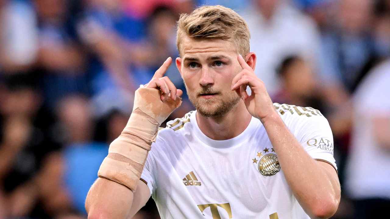 Matthijs De Ligt, ex difensore Juventus - credits: Ansa Foto. 21092022 MeteoWeek.com