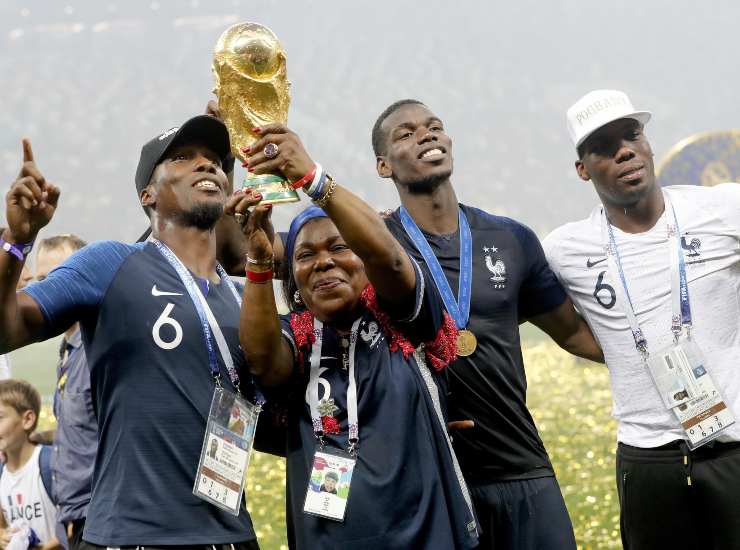 Famiglia Pogba (Credit: Ansa) 19092022 - Meteoweek.com 