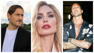Francesco Totti, Ilary Blasi e Fabrizio Corona