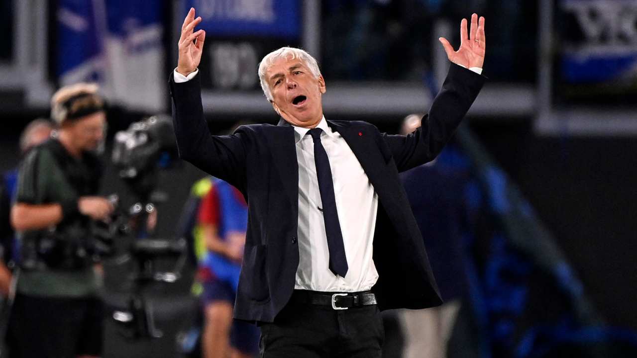 Gian Piero Gasperini, allenatore dell'Atalanta (credit: Ansa)