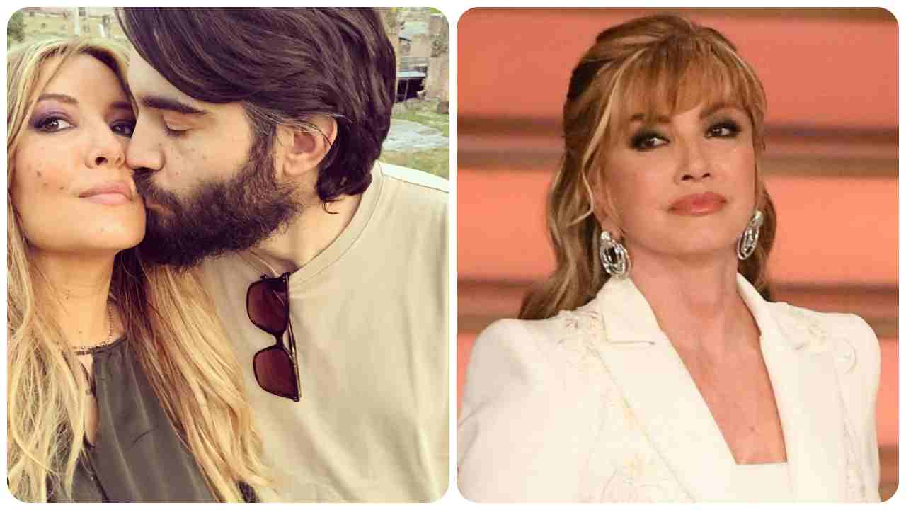 Selvaggia Lucarelli e Lorenzo Biagiarelli, a destra Milly Carlucci - Meteoweek