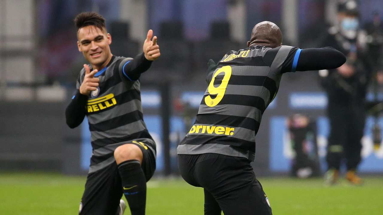 Lukaku e Lautaro Martinez