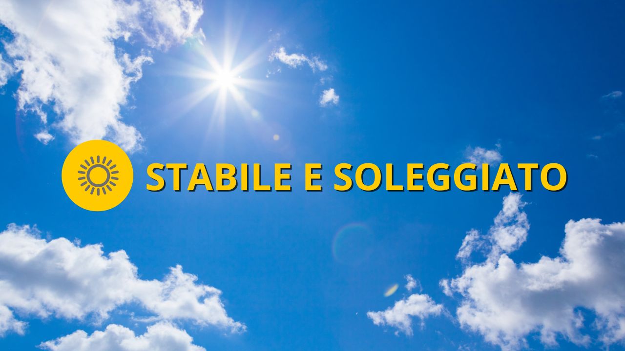 Meteo OGGI martedì 6 settembre Prevalentemente soleggiato 