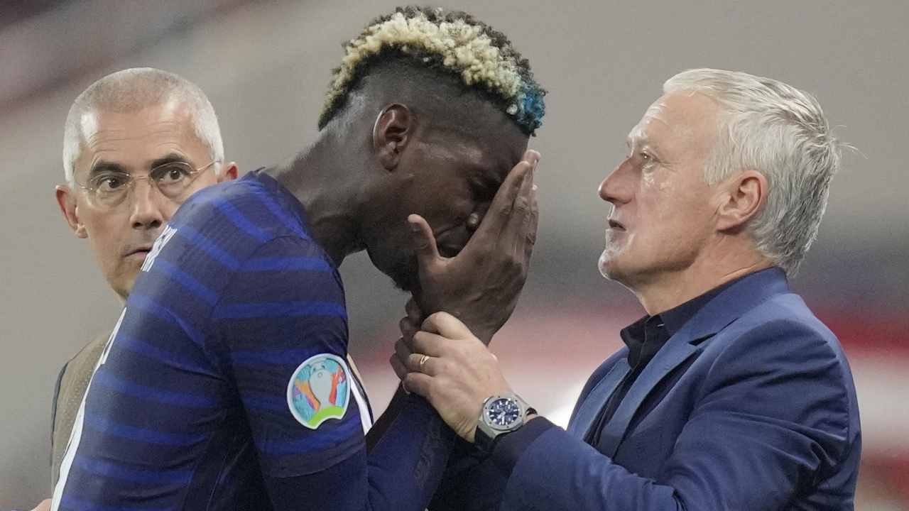 Paul Pogba centrocampista della Nazionale francese e della Juventus (Credit: Ansa) 19092022 - Meteoweek.com 