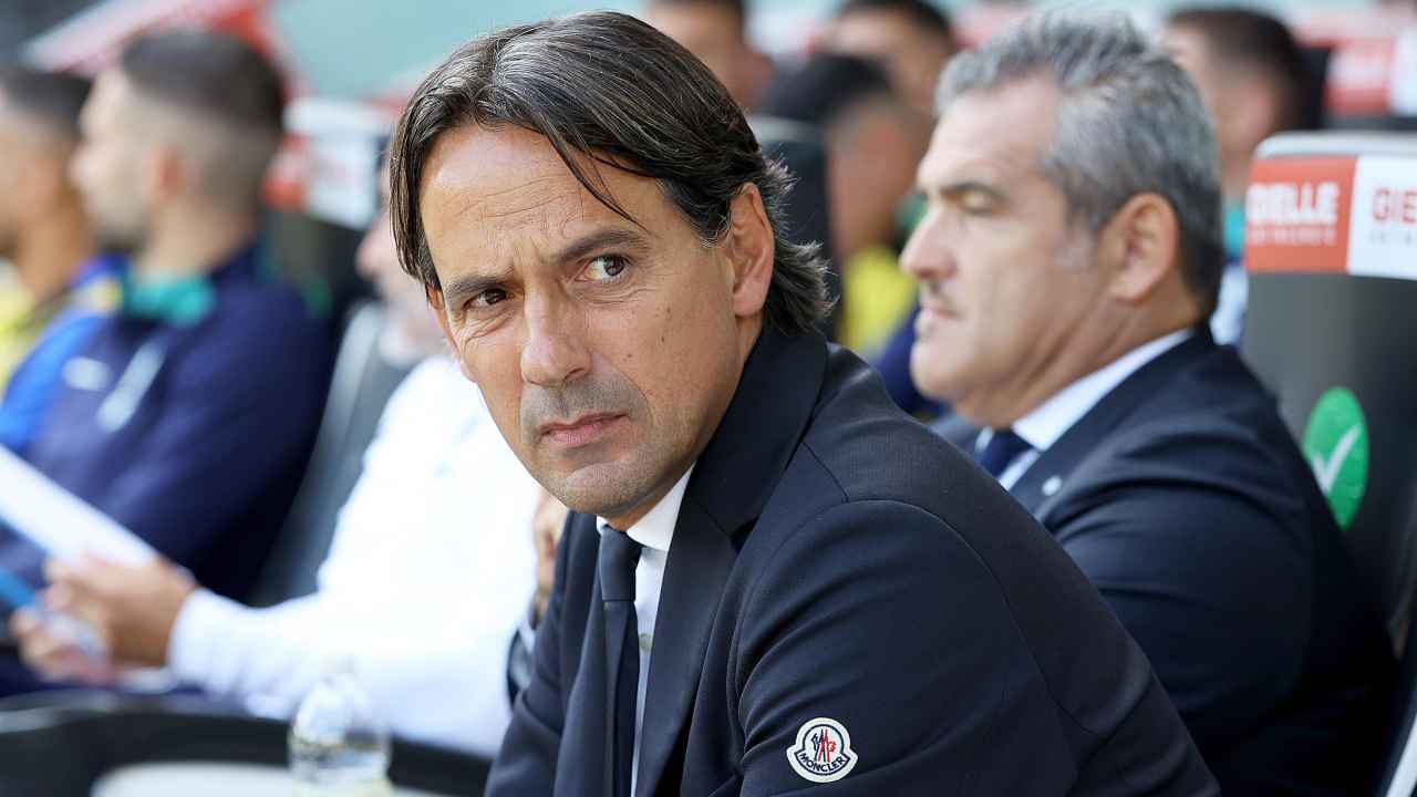 Simone Inzaghi, allenatore dell'Inter [Credit: ANSA] - 21092022 Meteoweek.com
